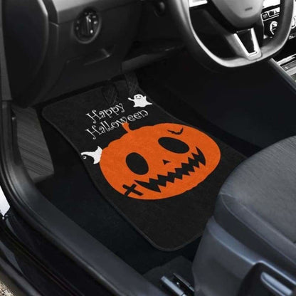 Pumpkin Halloween Car Floor Mats