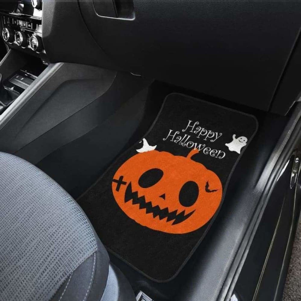 Pumpkin Halloween Car Floor Mats