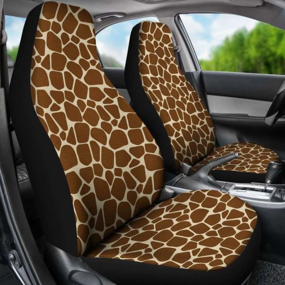 Giraffe Car Seat Covers Animal Print
