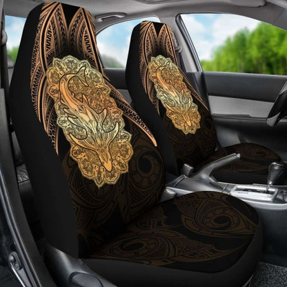 Wild Shark Polynesian Car Seat Covers -