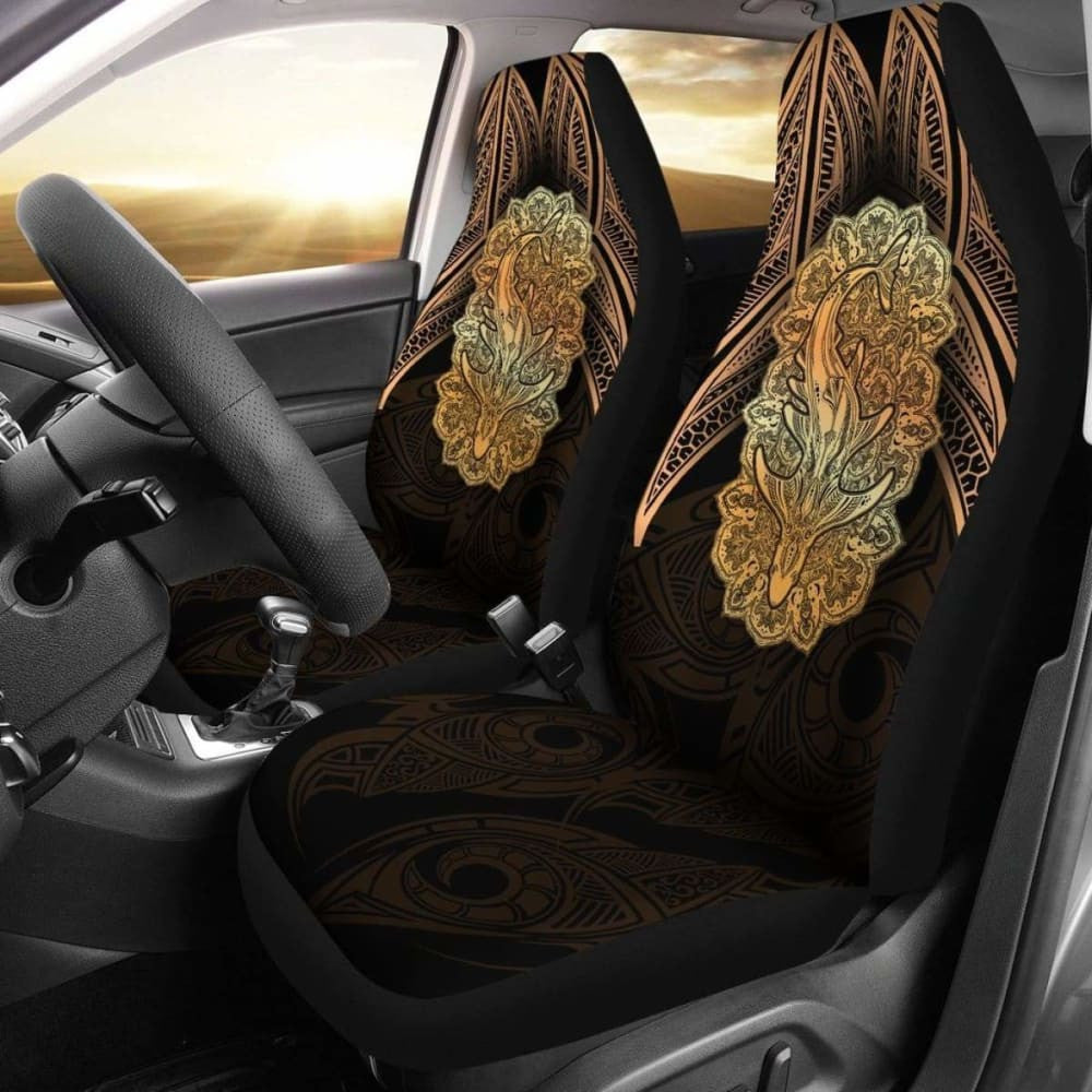 Wild Shark Polynesian Car Seat Covers -