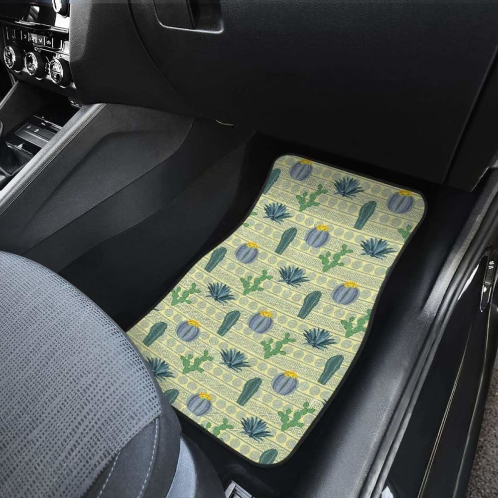 Pattern Cactus Vintage Car Floor Mats Amazing Gift H