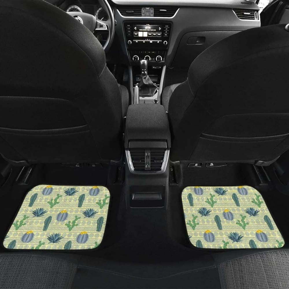 Pattern Cactus Vintage Car Floor Mats Amazing Gift H