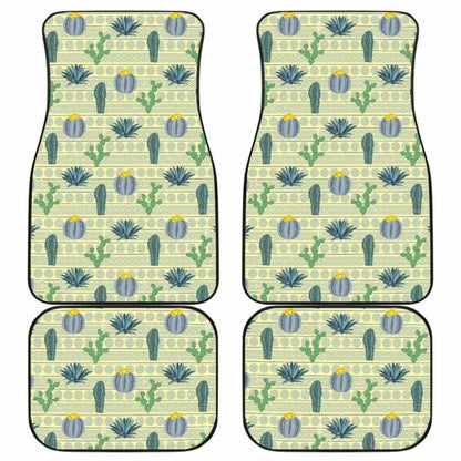 Pattern Cactus Vintage Car Floor Mats Amazing Gift H
