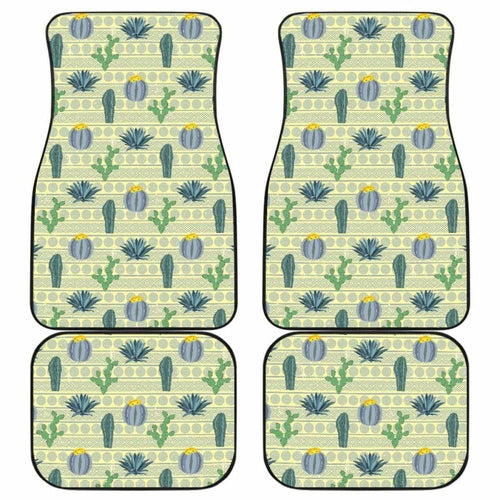 Pattern Cactus Vintage Car Floor Mats Amazing Gift H