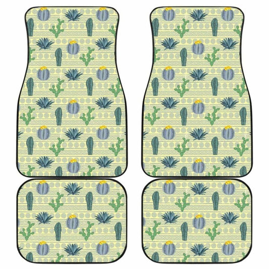 Pattern Cactus Vintage Car Floor Mats Amazing Gift H