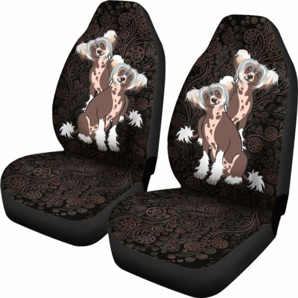 Chinese Crested Car Seat Covers