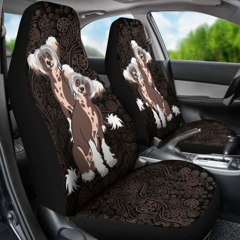 Chinese Crested Car Seat Covers