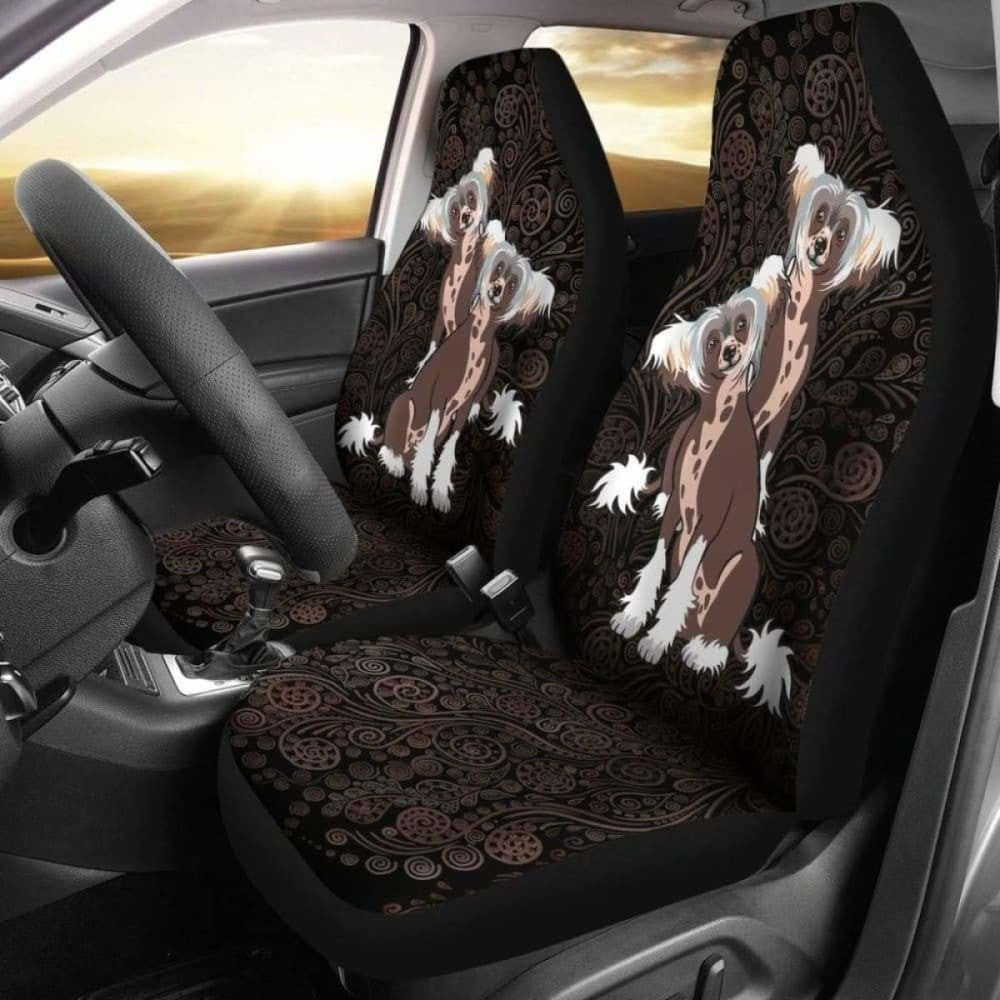 Chinese Crested Car Seat Covers