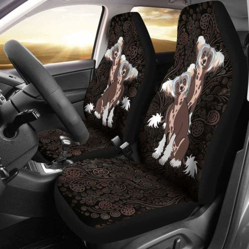 Chinese Crested Car Seat Covers