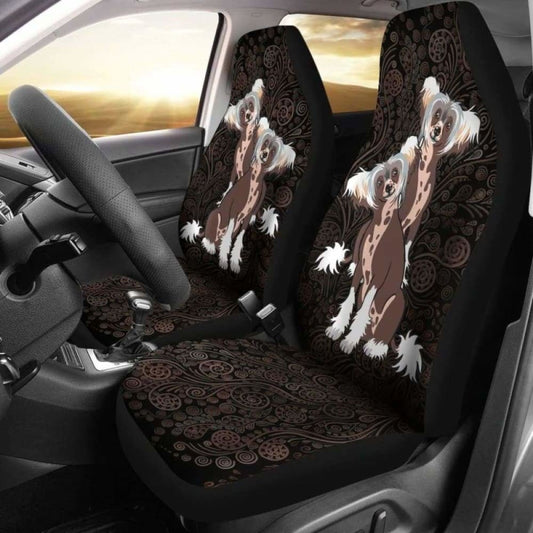 Chinese Crested Car Seat Covers