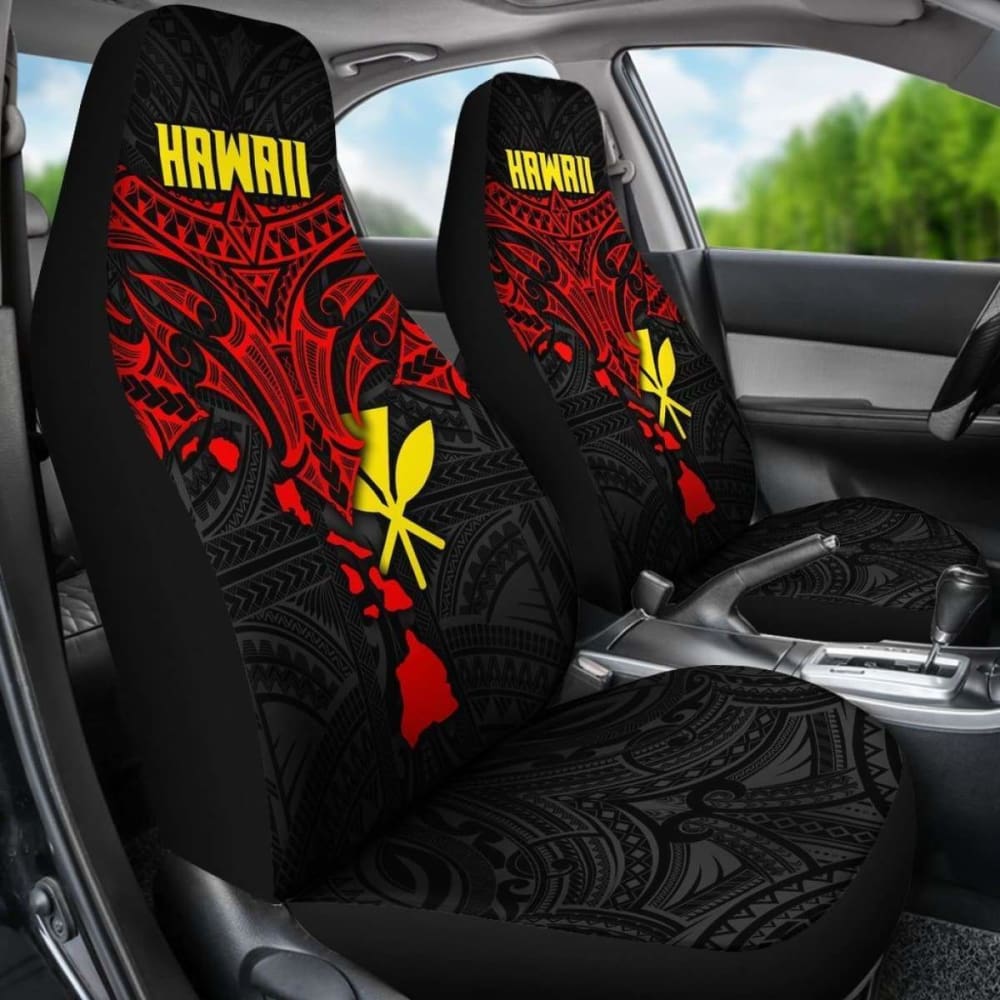 Polynesian Hawaii Car Seat Covers - Polynesian Whale Tail -