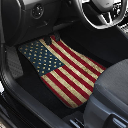 American Flag Inspired Car Floor Mats