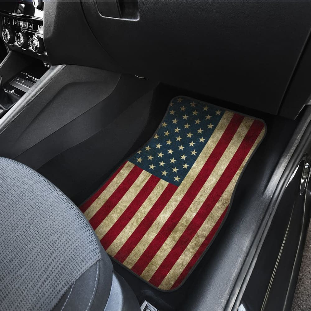 American Flag Inspired Car Floor Mats