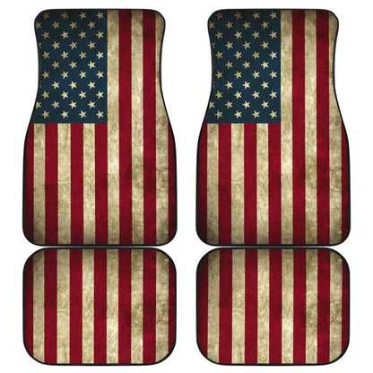 American Flag Inspired Car Floor Mats