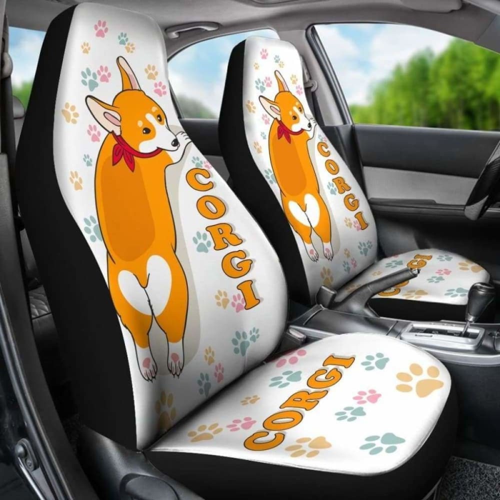 Corgi Car Seat Covers