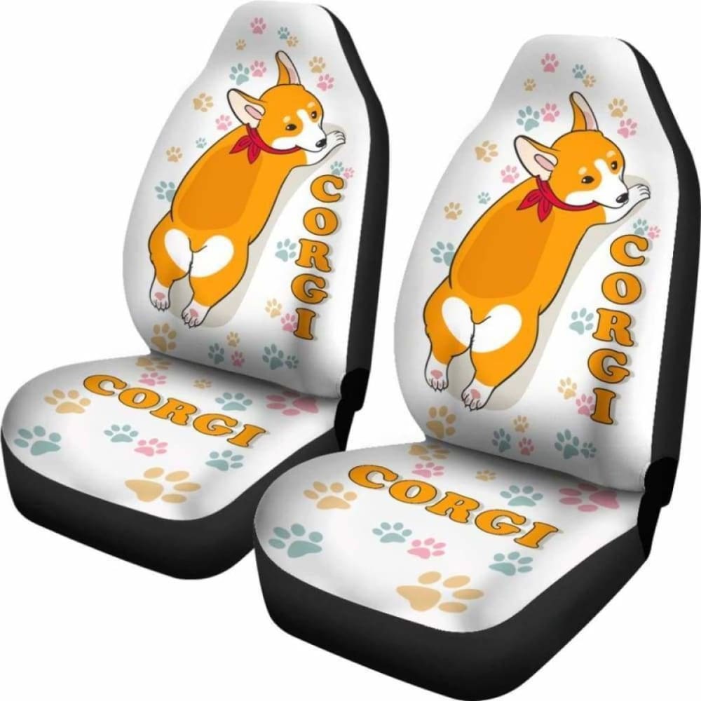 Corgi Car Seat Covers