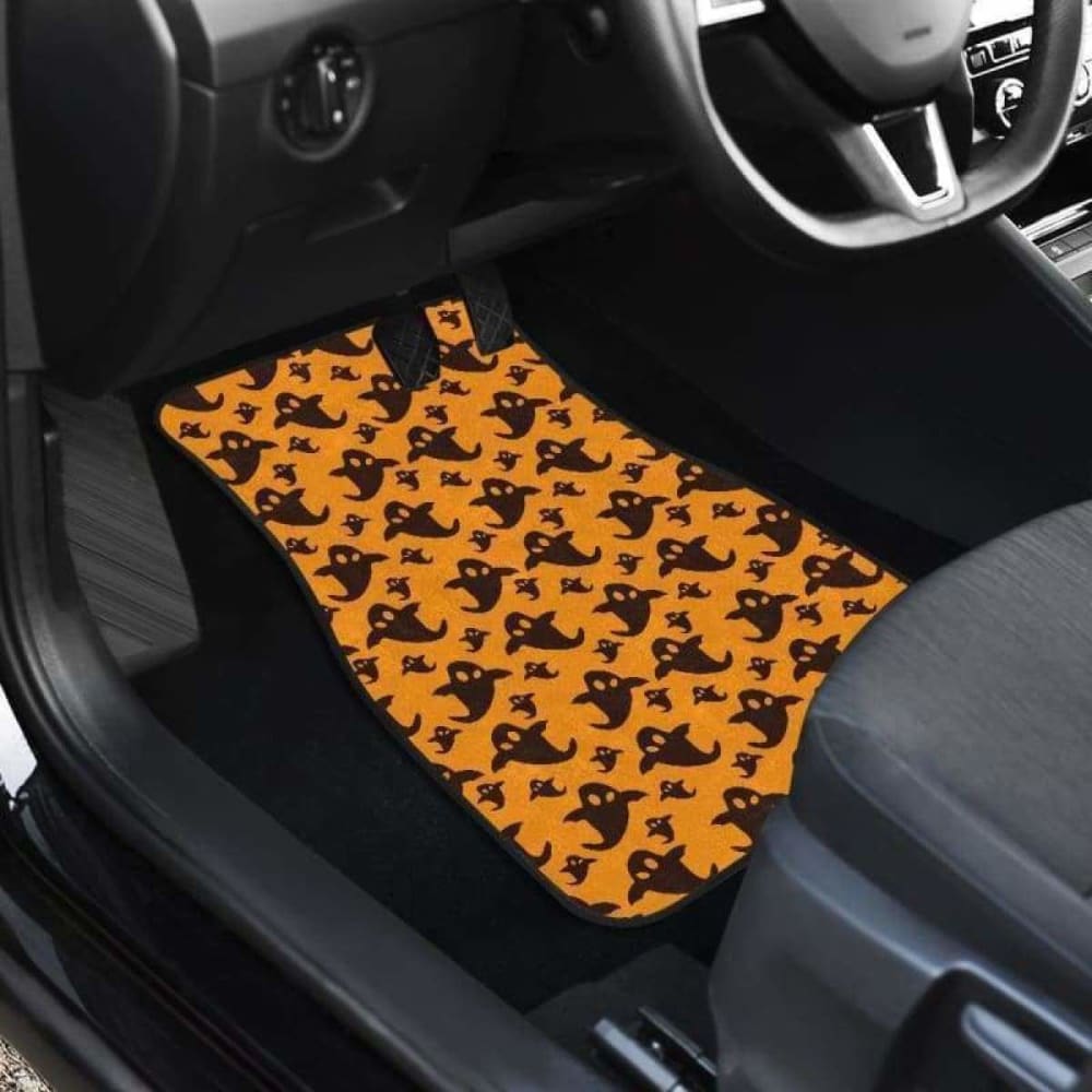 Boo Halloween Car Floor Mats