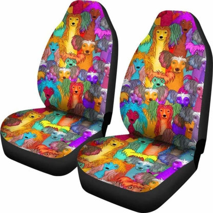 Chinese Crested Car Seat Covers