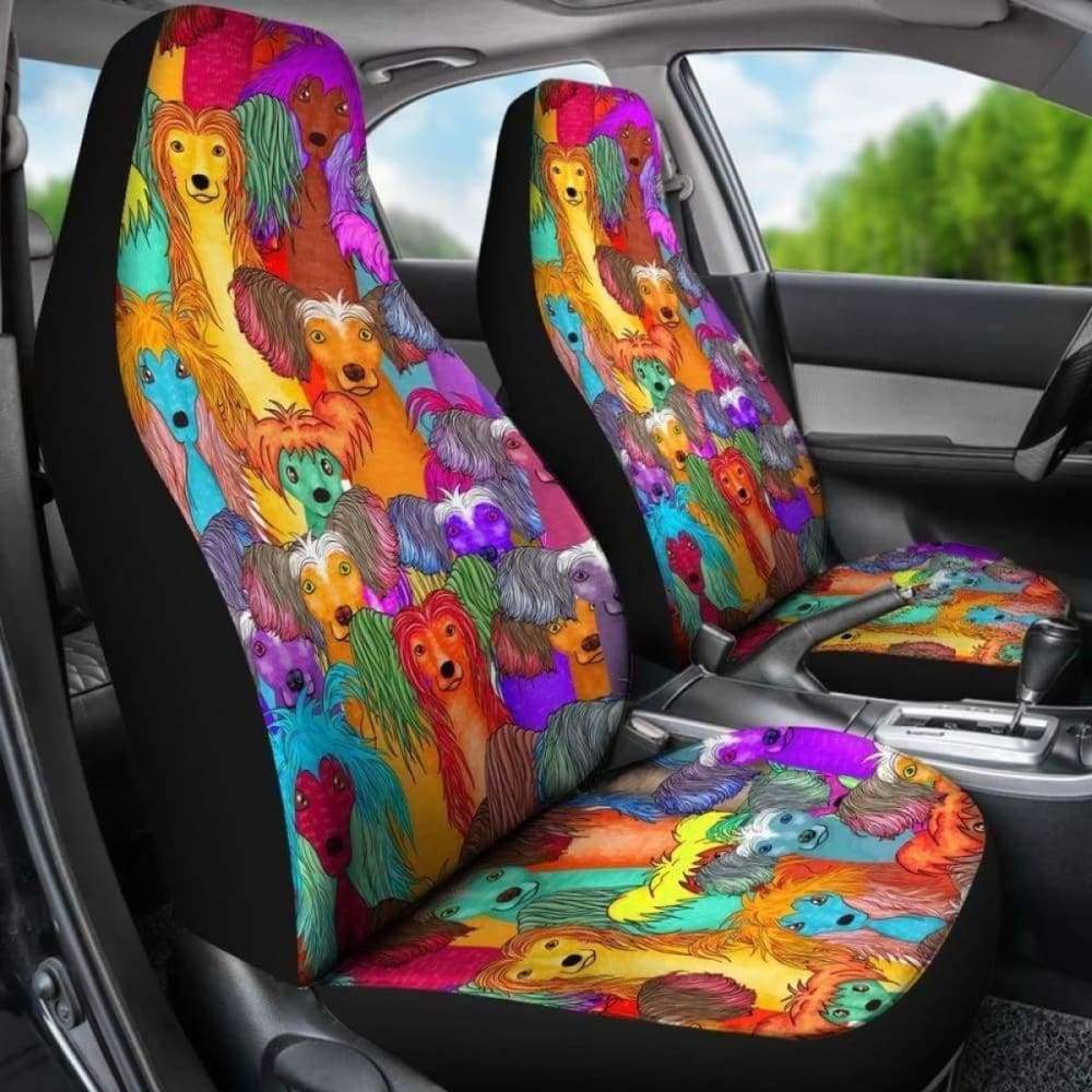 Chinese Crested Car Seat Covers