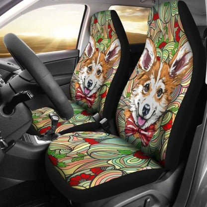 Corgi Car Seat Covers
