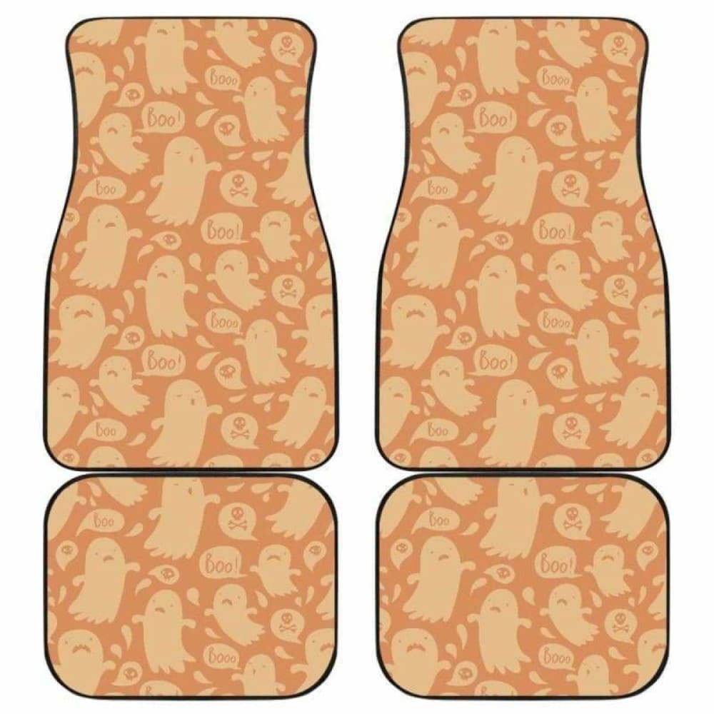 Boo Halloween Car Floor Mats