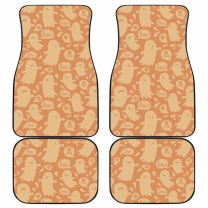 Boo Halloween Car Floor Mats