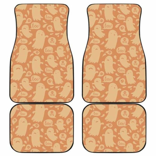 Boo Halloween Car Floor Mats