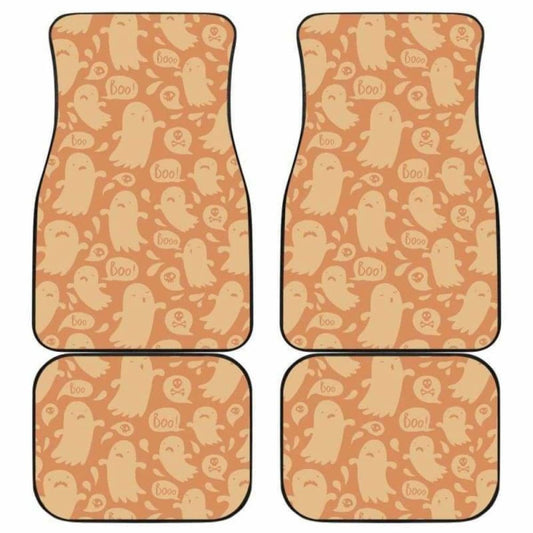 Boo Halloween Car Floor Mats