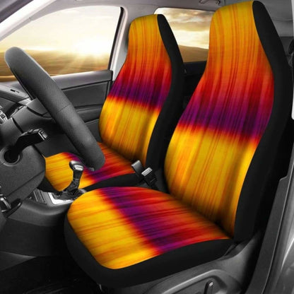 Orange Tie Dye Car Seat Covers Seat Protectors