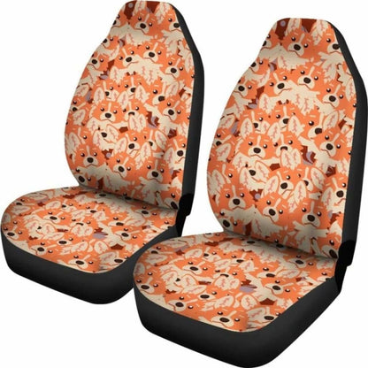 Corgi Car Seat Covers