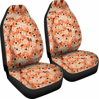Corgi Car Seat Covers