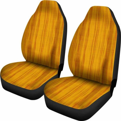 Yellow And Orange Tie Dye Car Seat Covers
