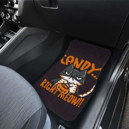Candy Right Meow Halloween Car Floor Mats