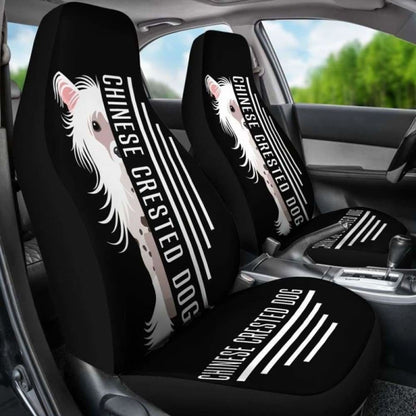 Chinese Crested Car Seat Covers