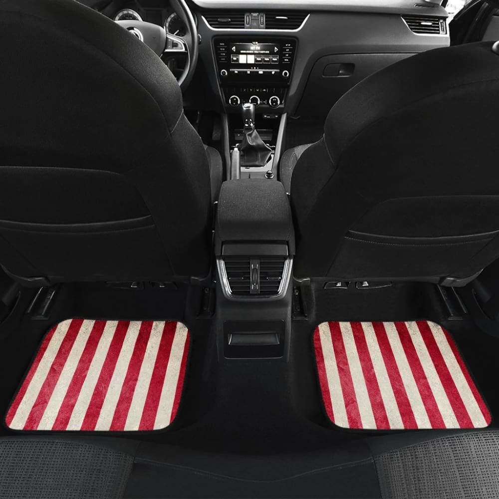 Patriotic American Flag Car Floor Mats