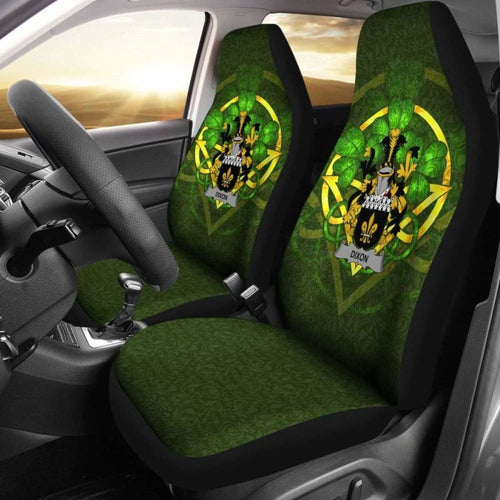 Dixon \bIreland Car Seat Cover Celtic Shamrock ( Set Of Two)