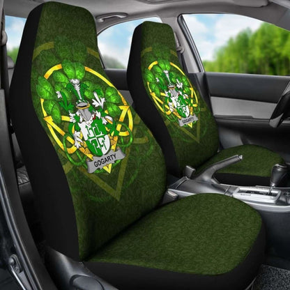 Gogarty \bIreland Car Seat Cover Celtic Shamrock ( Set Of Two)