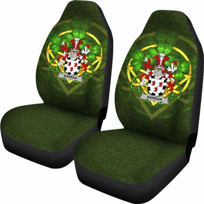 Barran \bIreland Car Seat Cover Celtic Shamrock ( Set Of Two)