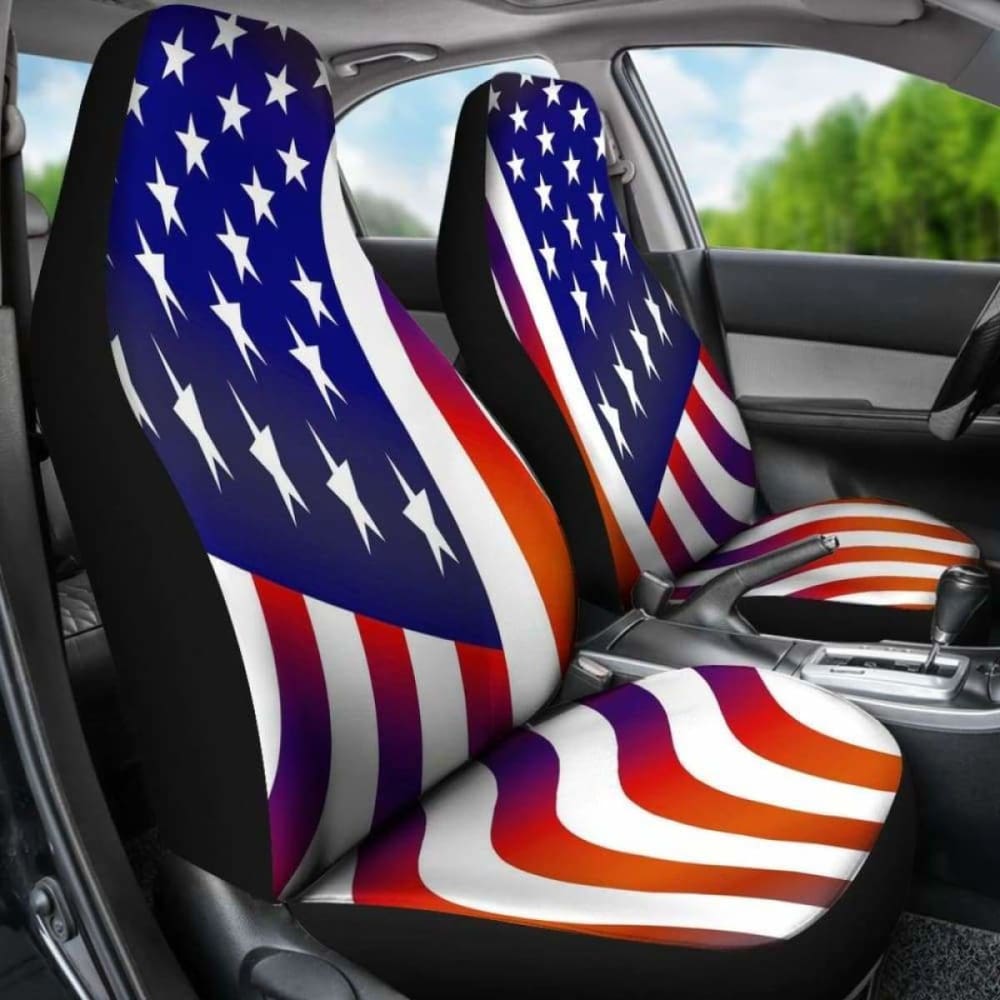 Usa Flag Seat Covers