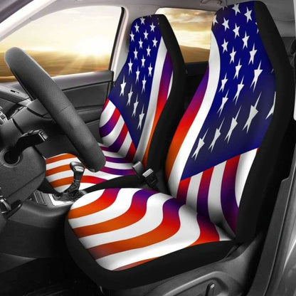 Usa Flag Seat Covers