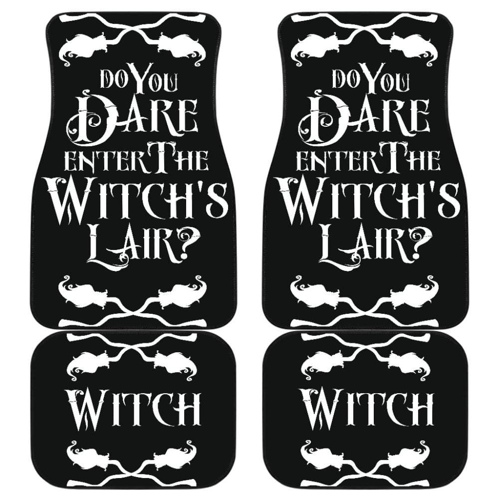 Witch Halloween Car Floor Mats