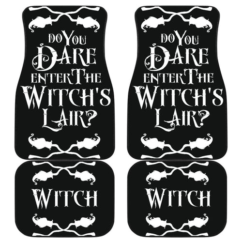 Witch Halloween Car Floor Mats