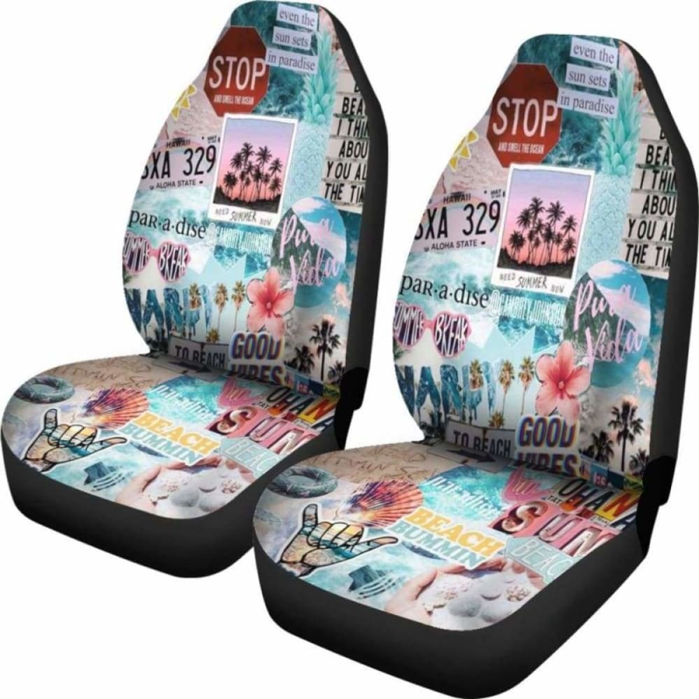 On The Beach Car Seat Covers