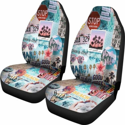 On The Beach Car Seat Covers