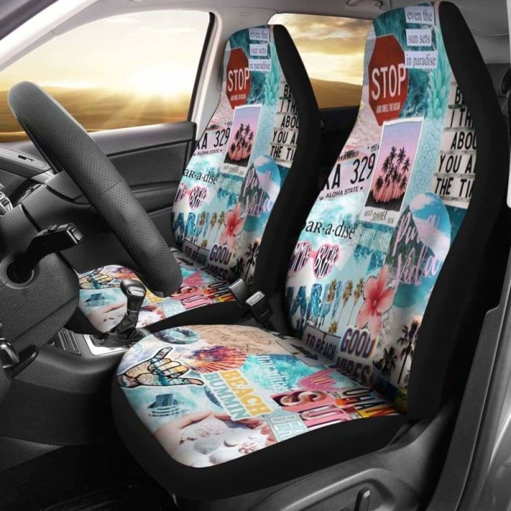 On The Beach Car Seat Covers
