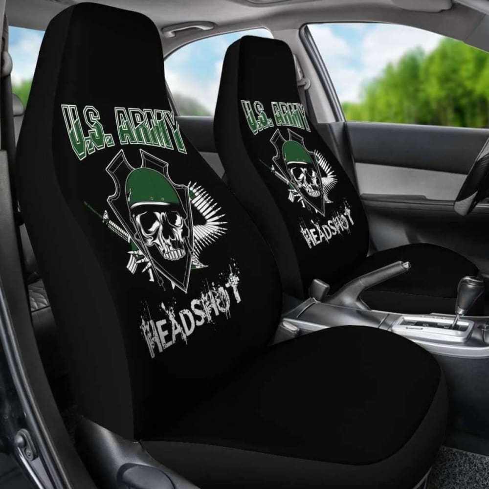 US Army Headshot Car Seat Covers Amazing Gift Ideas