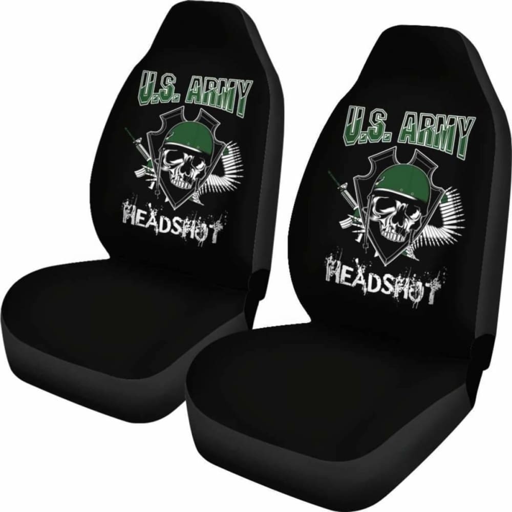 US Army Headshot Car Seat Covers Amazing Gift Ideas