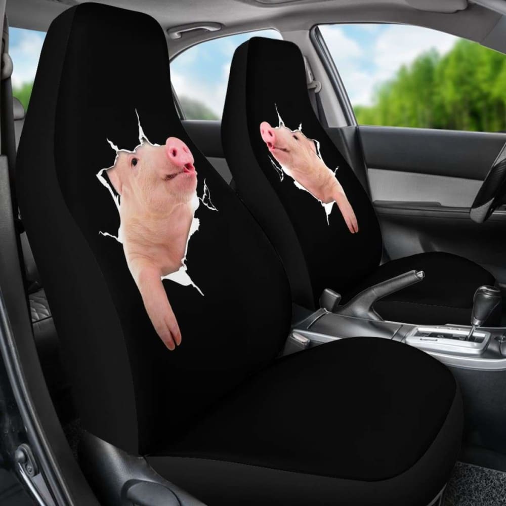 D Pig- Car Seat Covers