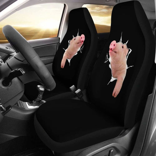 D Pig- Car Seat Covers